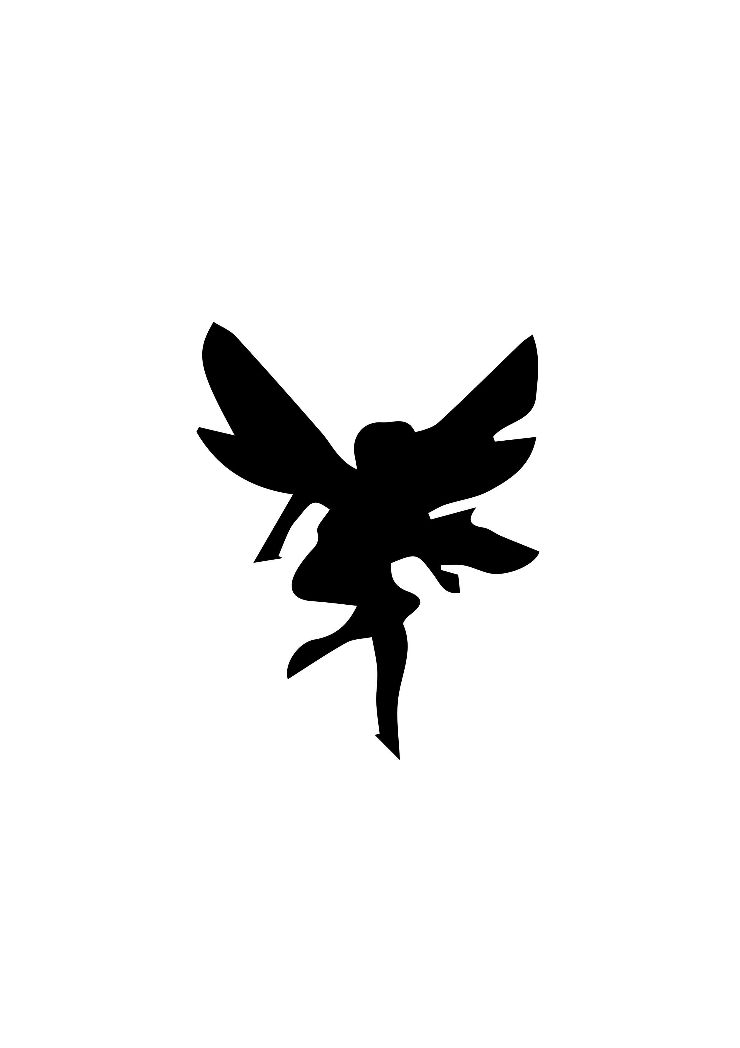 fee elfje tinkerbel stencil Ateljee G Kindergrime Glittertattoos Workshop Webshop uit Dendermonde