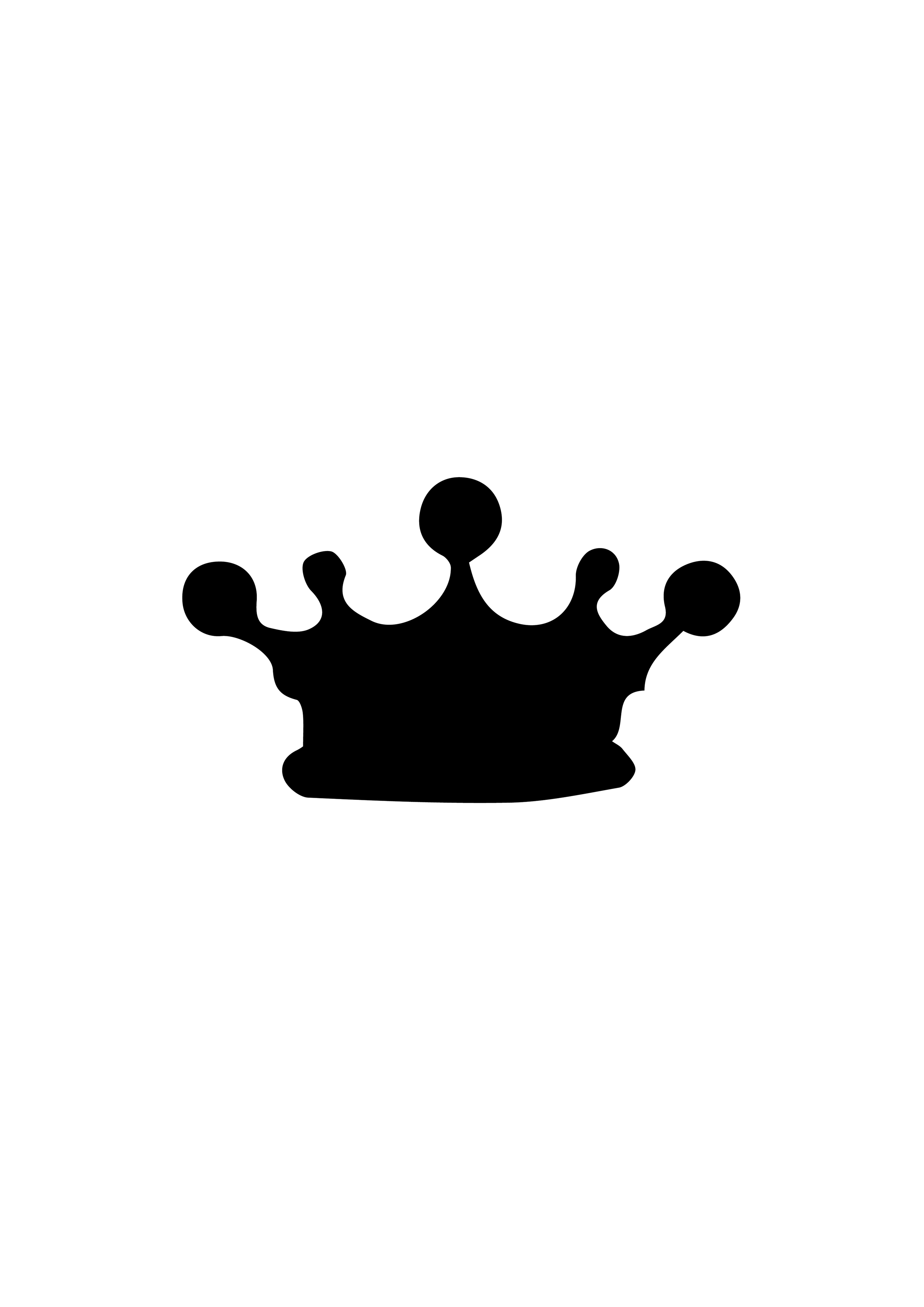 Kroon tiara diadeem koning stencil Ateljee G Kindergrime Glittertattoos Workshop Webshop uit Dendermonde